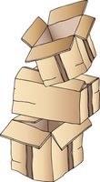 Karton Pakete Päckchen  Gr. M zu verschenken gebrauchte Kartons Nordrhein-Westfalen - Detmold Vorschau