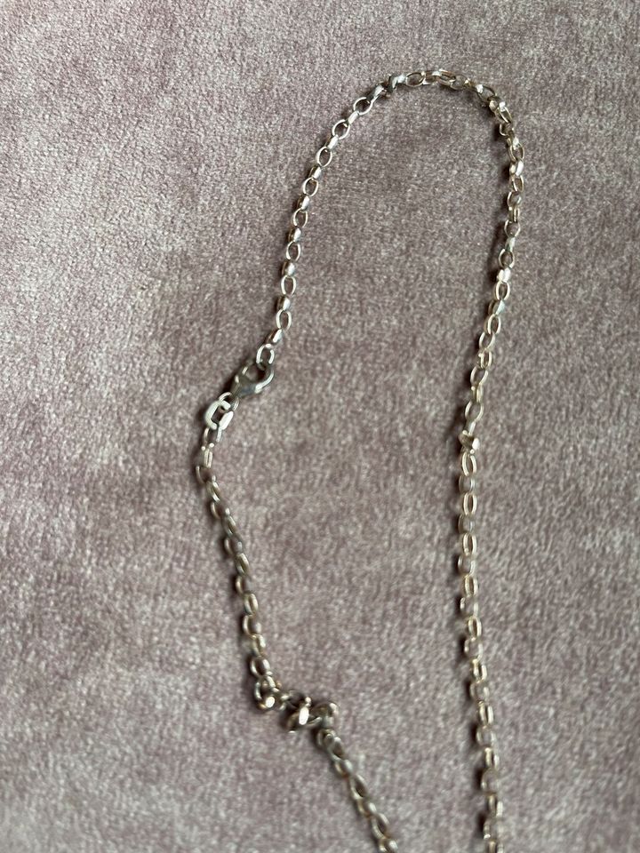 Tupperware, Halskette, 925-er Silber, nie getragen!! in Elstra