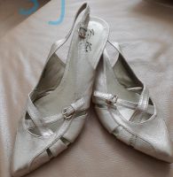 Damen Sandalen Größe 39 Farbe Silber, nicht getragen Dresden - Laubegast Vorschau