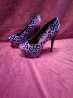 Too Fast Plateau Pumps High Heels Platform 39 Leo Pink Lila Rock Bochum - Bochum-Ost Vorschau