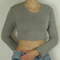 Pullover Gr-öße 38 40 hell-grau cropped crop Missguided Pulli Niedersachsen - Elze Vorschau