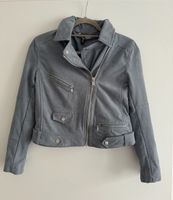 Bikerjacke H&M / Gr. 36 / grau Bayern - Neu Ulm Vorschau