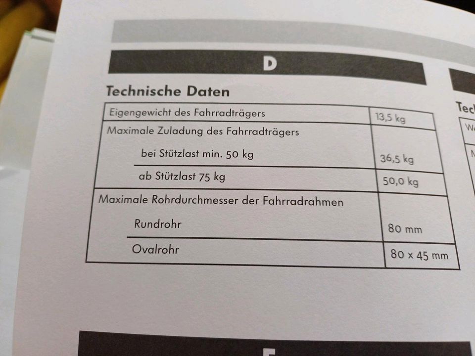 3er Fahrradträger für AHK in Aschheim