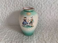 Vase Keramik 17cm alt Etikett Austria Gramsach Gmundner Keramik ? Schleswig-Holstein - Norderstedt Vorschau