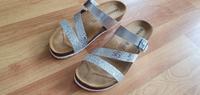 NEUE Damen-Pantoletten Sandalen von MANGUUN silber Gr. 39 Niedersachsen - Lüneburg Vorschau