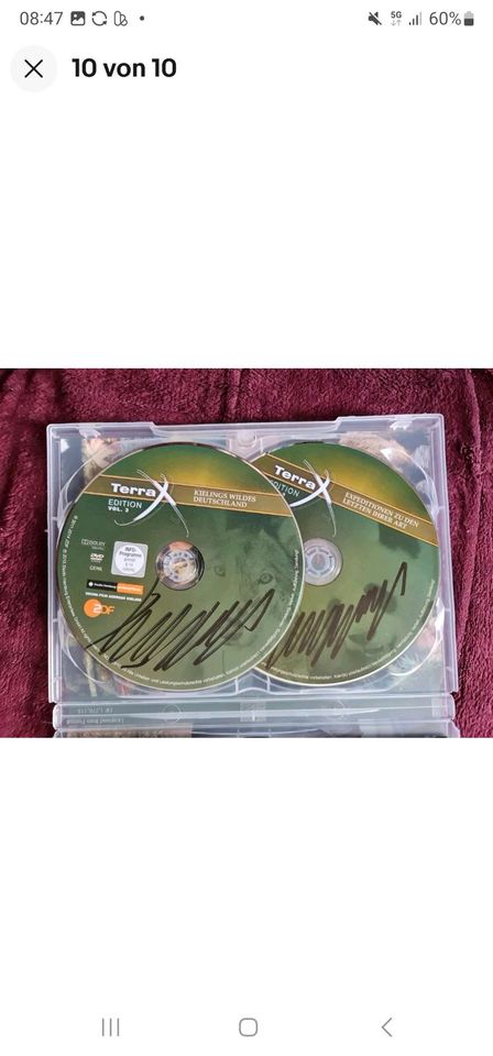 3 DVD'S, 2 DVD'S mir Begleitheft und Koverhülle orginal handsigni in Berlin