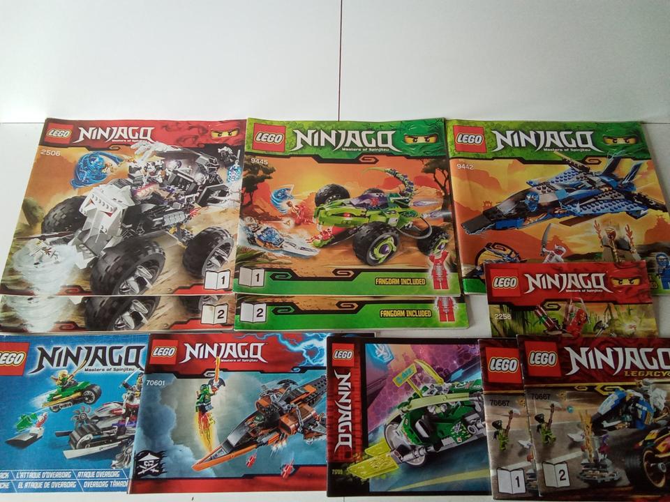 Lego Ninjago Bauanleitungen Einzelverkauf große Auswahl in Kitzingen