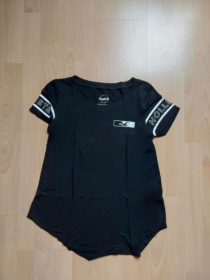 Damen Hollister T-Shirt XXS Schwarz in Schöppingen