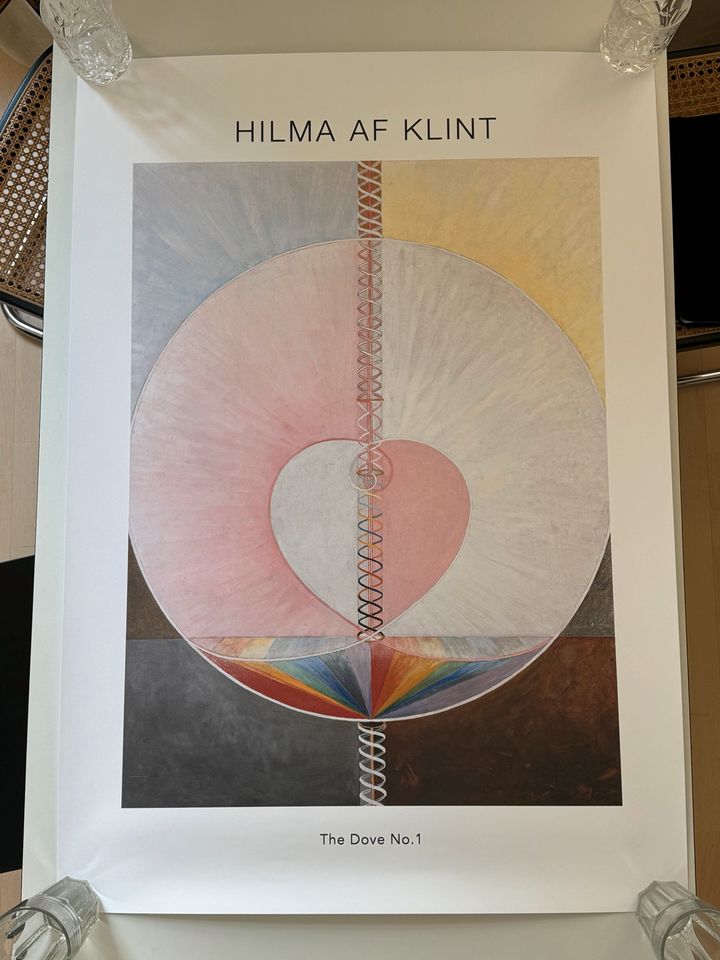 Hilma Af Klint Poster / The Dove No. 1 Ver. 2 / 70 x 100 in Köln