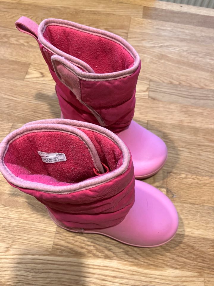 Crocs Winterstiefel pink C8 in Moor-Rolofshagen