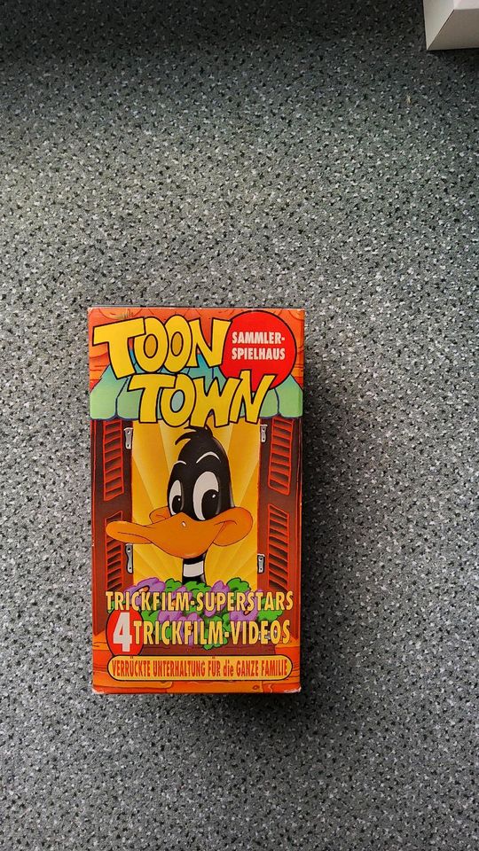 TOON TOWN Sammler-Spielhaus  VHS Cassette  Anfang der 90er in Dorsten