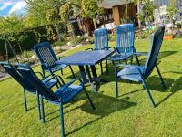 Gartentisch mit sechs stuhle blau Nordrhein-Westfalen - Verl Vorschau