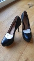 Echt Leder Pumps / High Heels von Buffalo, NEU, Gr. 38, schwarz München - Ramersdorf-Perlach Vorschau