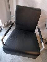 Sessel schwarz Kunstleder Lounge abzugeben 10 Euro für beide Dresden - Pieschen Vorschau