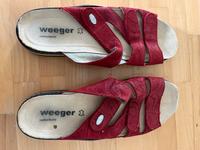 Weeger Damen Pantolette mit Wechselfußbett Gr. 41 Hessen - Kiedrich Vorschau