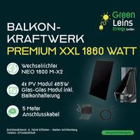 Balkonkraftwerk Premium XXL mit 4x Aiko Neostar 2S+ AIKO-A-MAH54Db 465W Glas-Glas Modul 1x Growatt Neo 1600 1x Montageset für Balkongeländer SOFORT AB LAGER 74248 ELLHOFEN Baden-Württemberg - Ellhofen Vorschau