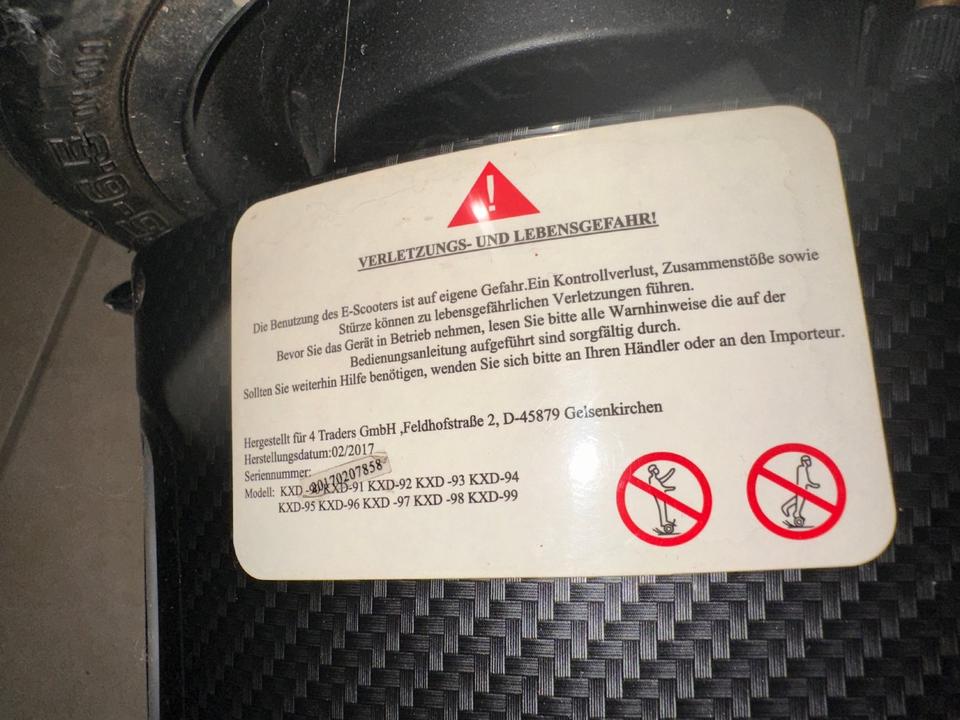 Hoverboard 9" mit Sitz Go-Kart-Umbau gebraucht funktionsfähig in Dortmund