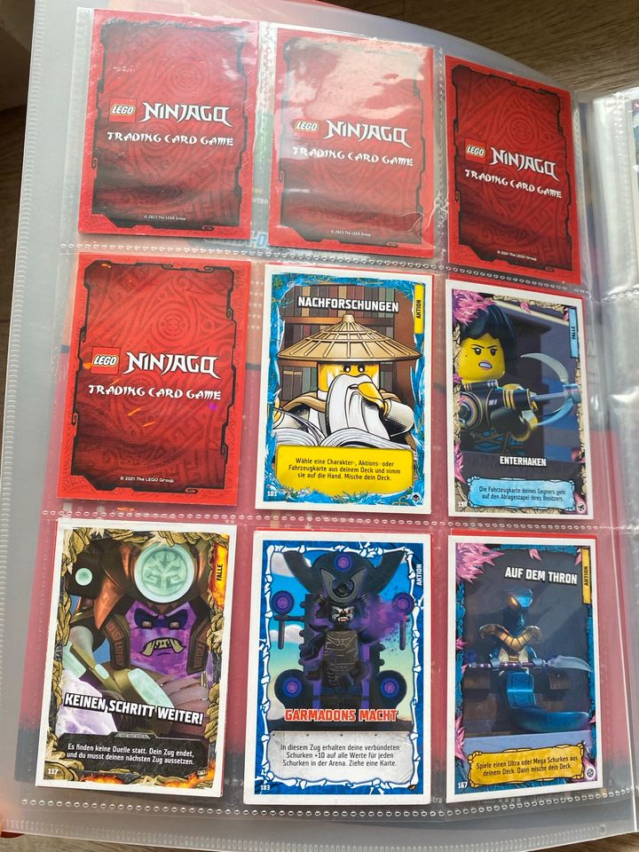 Ninjago Karten mit Album Sammeln und plus Ninjago Lego in Erfurt