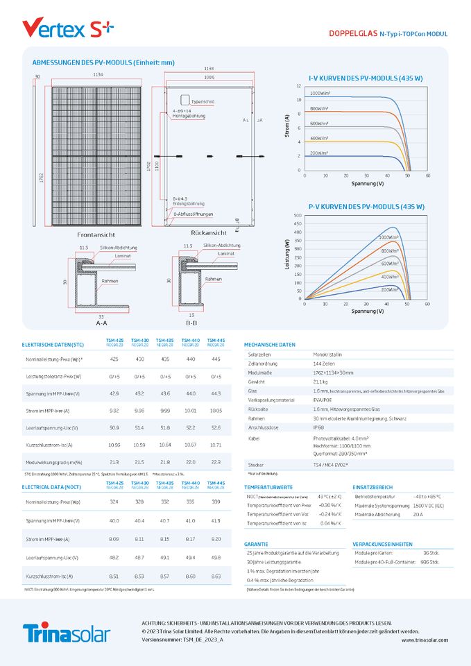 PV Anlagen Set inkl. Montage, Anmeldung und Inbetriebnahme | 7 kWp + 5 kWh Huawei Speicher + 16 x TSM-NEG9R.28 (435W) in Paderborn