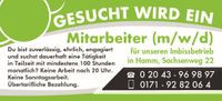 Mitarbeiter/in für unseren Imbißbetrieb in Hamm gesucht Nordrhein-Westfalen - Hamm Vorschau