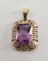 333 Goldanhänger mit Amethyst Brandenburg - Wustermark Vorschau