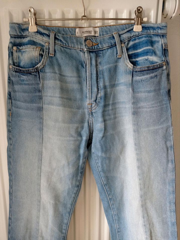 Mango Jeanshose Größe 38, Fransen, Hose in Göppingen