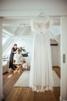 Designer Brautkleid aus 100% Viskose und Softtüll von Alon Livné Rheinland-Pfalz - Konz Vorschau