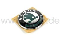 SKODA Logo Emblem GRÜN - original - SUPERB 2 (3T) /34€* Bayern - Würzburg Vorschau