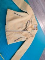 Kunstlederjacke Bikerjacke gelb kidsonly 140 only Bayern - Neu Ulm Vorschau