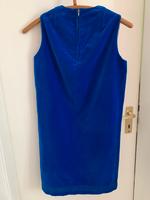 Samtkleid Kleid aus blauem Samt Vintage Mode Etuikleid Sachsen - Erlau Vorschau