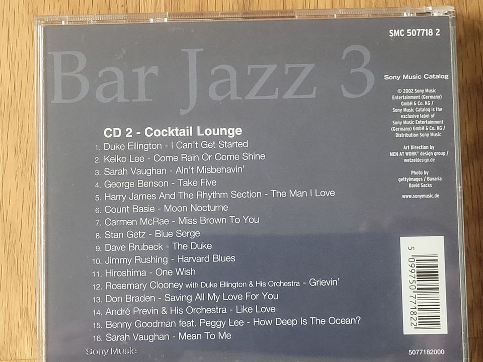 CD - BAR JAZZ Volume 3 von Various / 3 CDs in Asendorf (bei Bruchhausen-Vilsen)