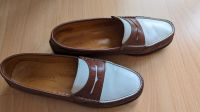 EDWARD's  Schuhe Slipper Loafer Mokassins braun/weiß Gr. 37,5 Nürnberg (Mittelfr) - Oststadt Vorschau