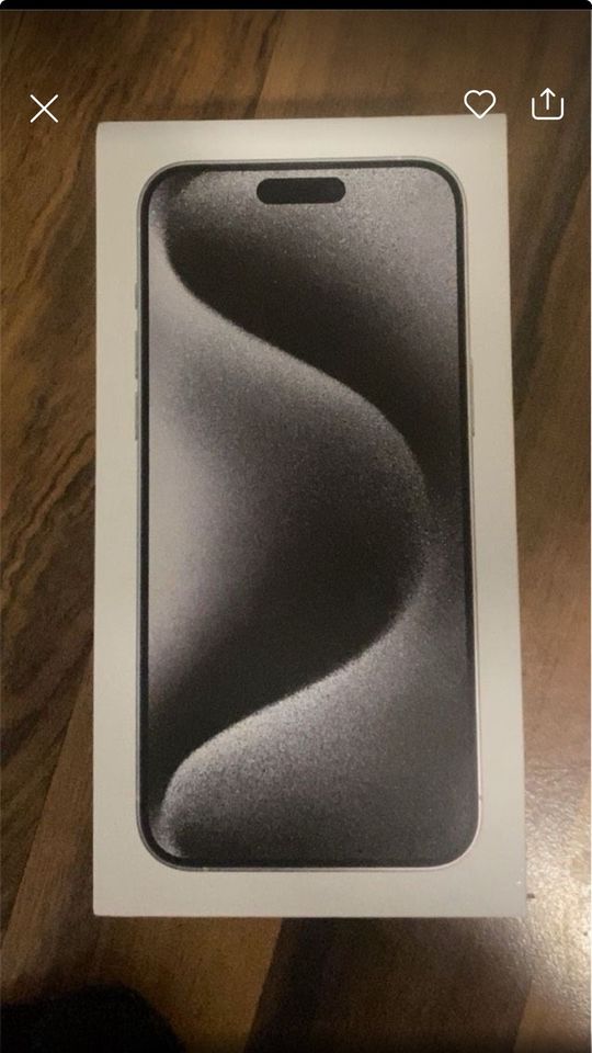 iPhone 15pro Max 1 TB in der Farbe weiß in Seelze