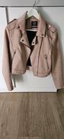 Velourslederjacke, Bikerjacke, altrosa, Größe 36 Bremen - Blumenthal Vorschau