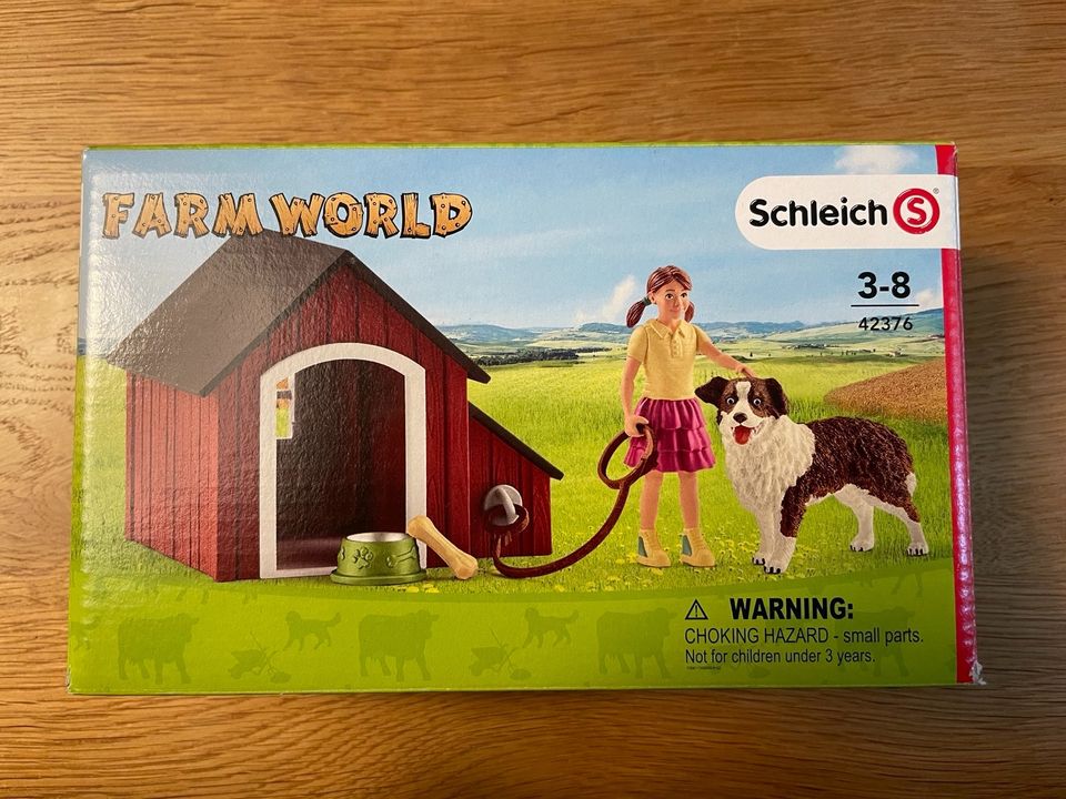 Schleich Farm World 42376 Hundehütte, wie neu in OVP in Hamburg