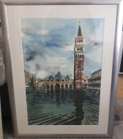 GEMÄLDE VENEDIG 1975 GERAHMT 75x62cm Berlin - Charlottenburg Vorschau