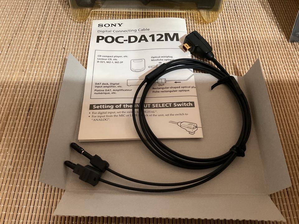 Sony POC-DA12 optisches Verbindungskabel Digital IN /OUT
