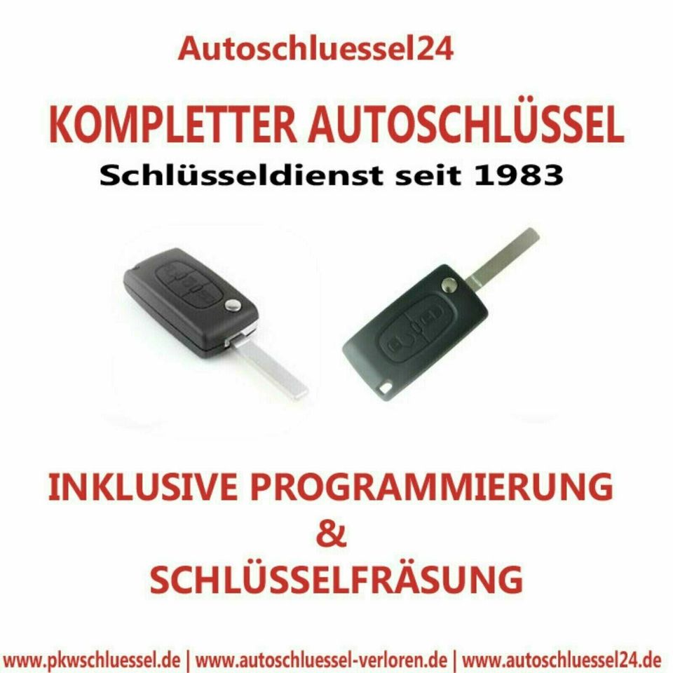 Mercedes Schlüssel Programmieren,  BMW,  Schlüssel Nachmachen in Düsseldorf