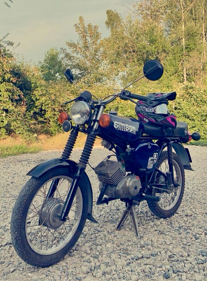 Simson S 51 Moped original top Zustand in Wyhratal
