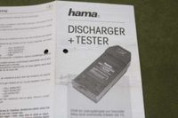 DIS-charger + Tester von hama Sachsen - Limbach-Oberfrohna Vorschau