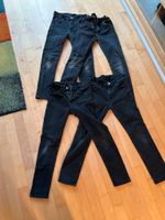 4 schwarze Jeans 146 H&M Gebraucht gut erhalten Nordrhein-Westfalen - Solingen Vorschau