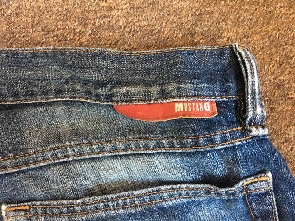 Mustang Jeans, Bootleg, 36/ 34, hell-/mittelblau, used in Bonn