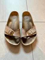 Birkenstock Rosa Mit Gold Größe 38 Hessen - Höchst im Odenwald Vorschau