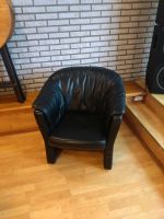 Zwei schwarze Leder Sessel Nordrhein-Westfalen - Coesfeld Vorschau