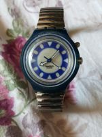 Swatch-Uhr blau mit Flex-Band Nordrhein-Westfalen - Bornheim Vorschau