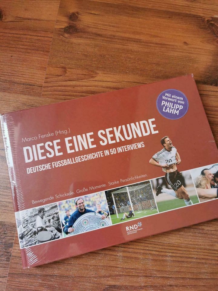 Diese eine Sekunde Fußball Buch Philipp Lahm in Bad Eilsen