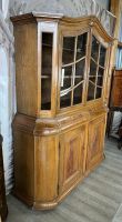 ANTIKER BAROCKSCHRANK BUFFET MIT VITRINENAUFSATZ EICHE 18 JHDT VITRINE BAROCK SCHRANK  - Versand möglich 99 Euro - Wir sind für Sie da lokal in 86830 Schwabmünchen oder online ARTHOME24 Bayern - Schwabmünchen Vorschau