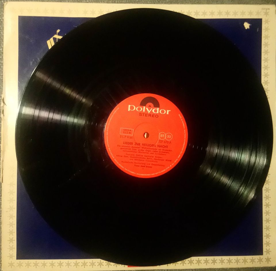 Lieder zur heiligen Nacht - LP - Vinyl - Schallplatte - 1962 in Zeven