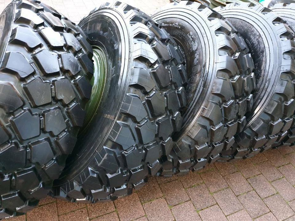 ✅ 365/80R20_Michelin_XZL_Unimog_ATF Dingo_Beadlock_11-20SDC Super in Beselich