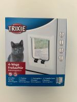 Trixie Katzenklappe 4-Wege Freilauftür Elektromagnetisch weiß neu Hessen - Hanau Vorschau